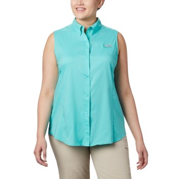 Dámské Košile Columbia PFG Tamiami Sleeveless Plus Size Blankyt DOBYJW648